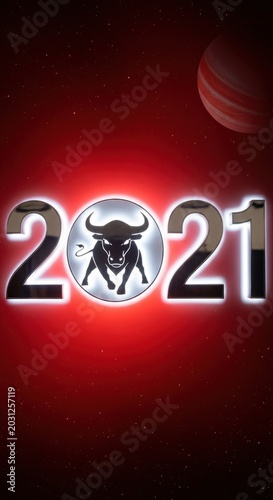 Year of the Ox 2021 - A Bold and Energetic New Year.
