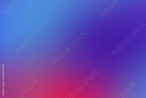 Abstract Smooth Color Gradient in Blue and Pink