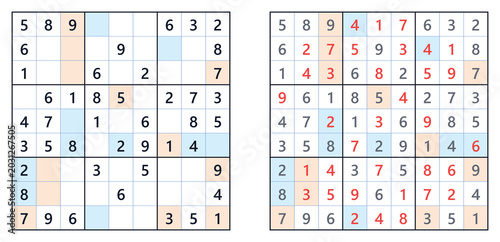 Evenodd Sudoku Puzzle #4 - Easy Level with Solution | Printable