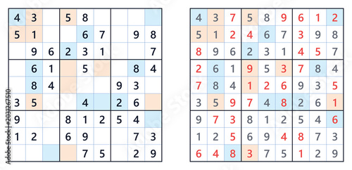 Evenodd Sudoku Puzzle #2 - Easy Level with Solution | Printable