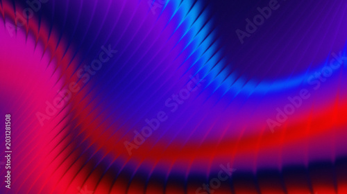 Obraz na płótnie Purple, blue and red colors with tight lines give an elegant but premium impress