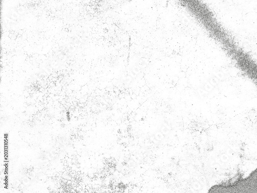 Schilderij op canvas Abstract grunge stipple texture overlay with xerox photocopy scan effect, grain, dust, scratches, dirt and analog print imperfections for poster, layout, collage, bitmap retro design template