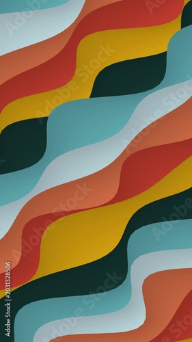 Line Weave Citrus