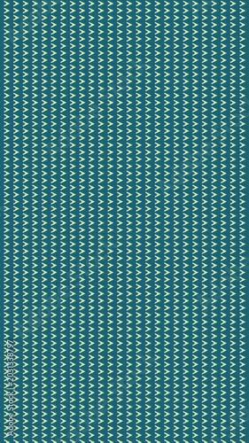 Mint Chevron Dots