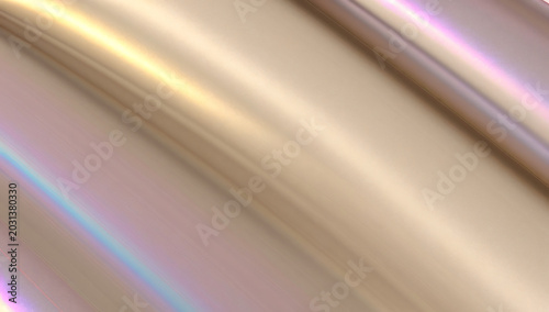 Shiny Metallic Gold Foil Texture Closeup.