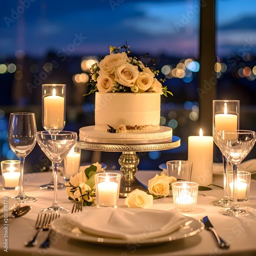 wedding table setting