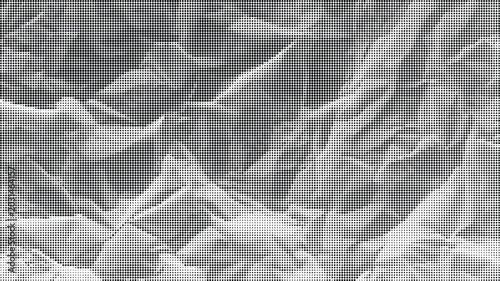 Foto Close-up view of wrinkled paper texture on a flat surface