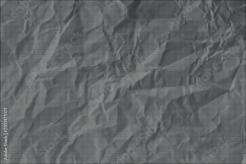 Fotografie A crumpled gray paper texture with wrinkled transparent background