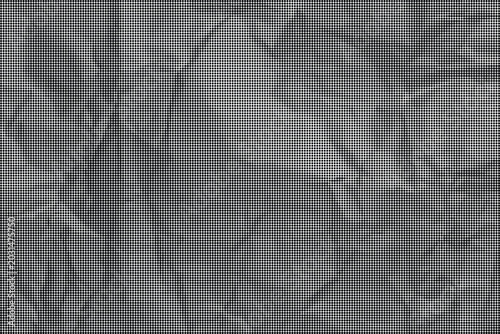 Foto Close-up view of crumpled paper texture with transparent background