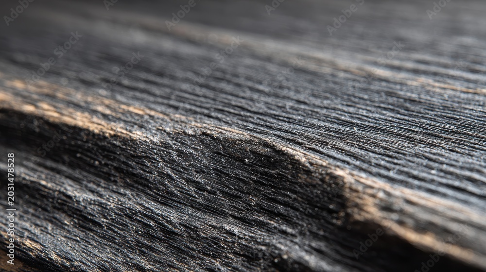 Fototapeta premium Rich dark wood texture with organic grain patterns for backdrops