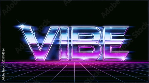 Retro neon 