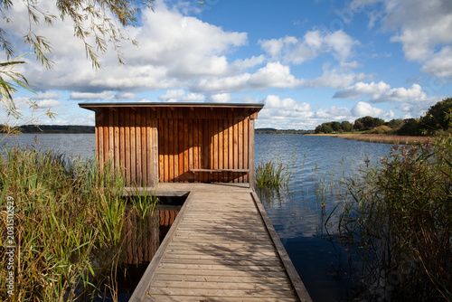 Foto Nature at the lake of Sjælsø in in Denmark in Rudersdal