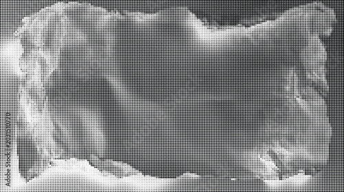 Foto Smoke swirls in dark mysterious environment with smoke transparent background