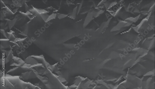 Foto A crumpled gray paper texture with rugged surface and transparent background