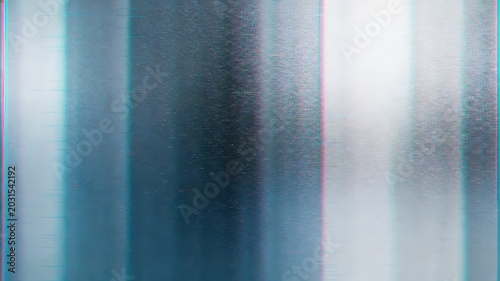 Blue glitch vertical stripe abstract background texture