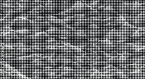 Photography A gray crumpled paper texture fills the entire frame with deep creases