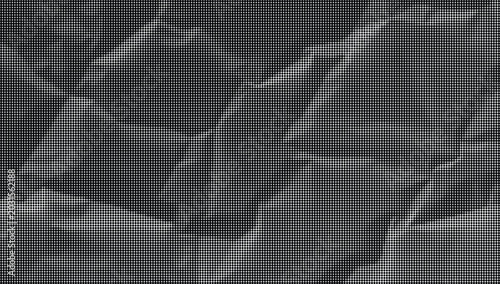 Quadro su tela A close-up view of crumpled paper sheets on a surface