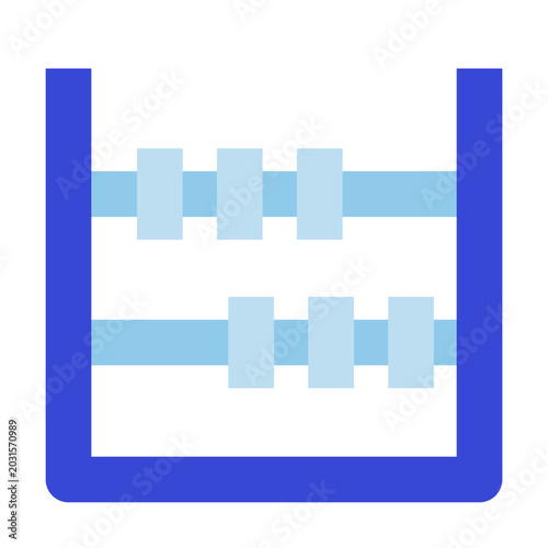education bluetone icon set