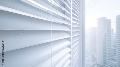 Automated Window Blinds Controlling Sunlight