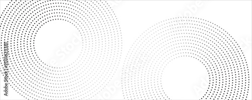 Abstract blue circle background stock illustration