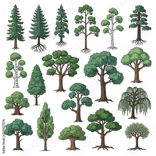 set of trees