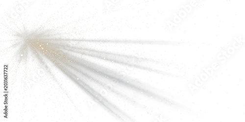 Bild auf Leinwand Dramatic volumetric light rays with radiant beam atmosphere PNG