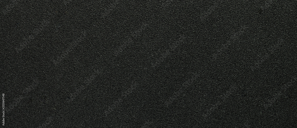 Fototapeta premium Black fabric texture background with dark woven textile surface