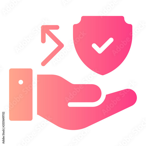 Foto product durability gradient icon
