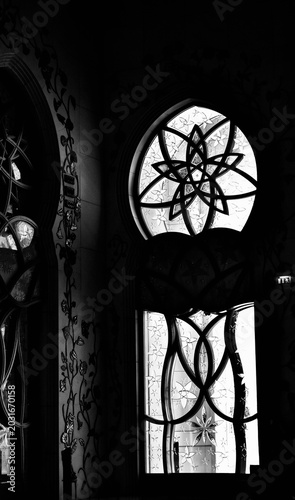 stained glass window