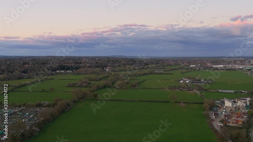 Richmond Avenue Aerial shot Reading UK