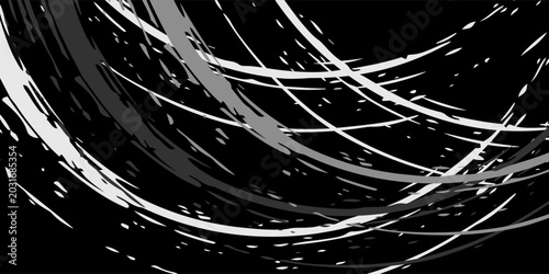 Photos Abstract background of glowing lines bights on black ,Technology background