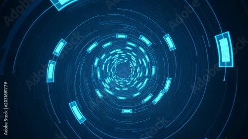 Abstract digital data tunnel