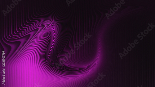 Vibrant purple swirling pattern with gradient effect on dark background