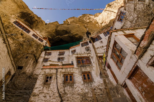 Принти на полотні Phugtal Monastery in Zanskar