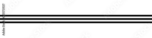 Canvas Print Straight line  stripe series from thin to thick