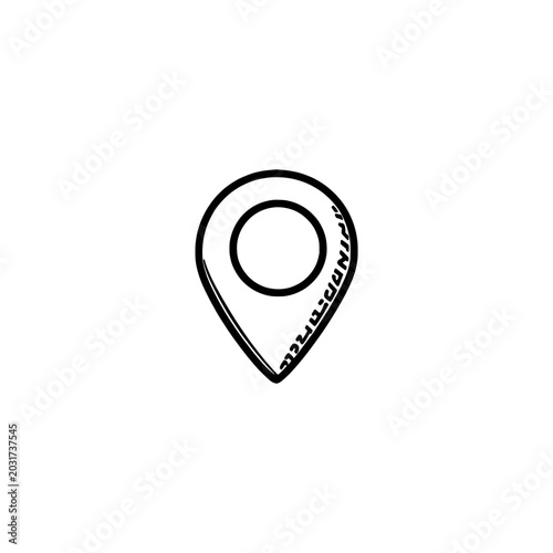 Photos Localization strategy icon logo design