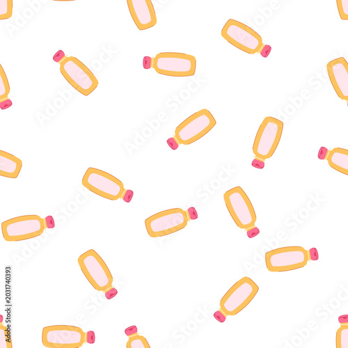 Foto pattern balancing face toner cartoon
