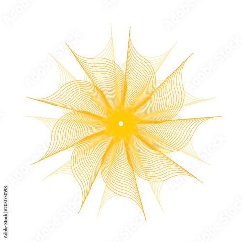 Intricate Spirograph Mandala Pattern Design