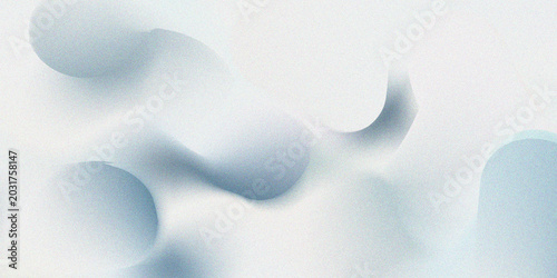 Abstract background with soft, organic fluid shapes and a subtle grainy texture, featuring smooth gradients in cool blue and white tones.