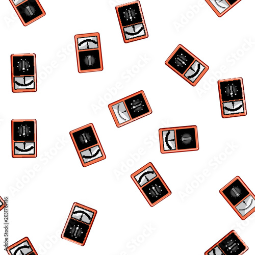 Foto pattern efficiency watt meter cartoon