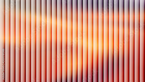 Abstract vertical lines pattern with soft orange, red, and grey gradient blur