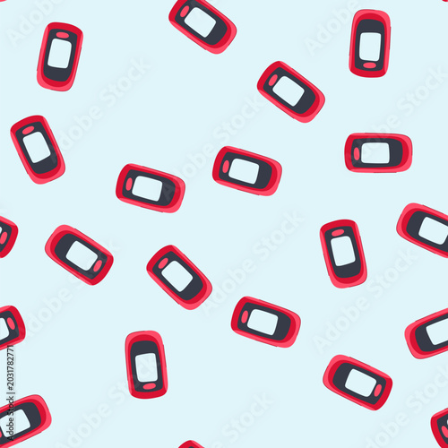 Tableau sur toile pattern device pulse oximeter cartoon