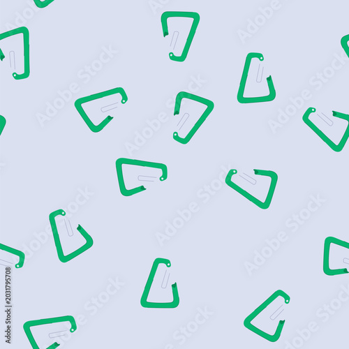 Konstfotografi pattern steel carabiner clip cartoon