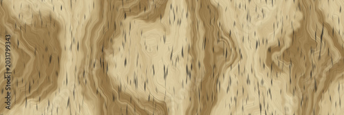 Obraz na plátne Pale yellow pine wood texture with rustic organic surface and prominent timber k