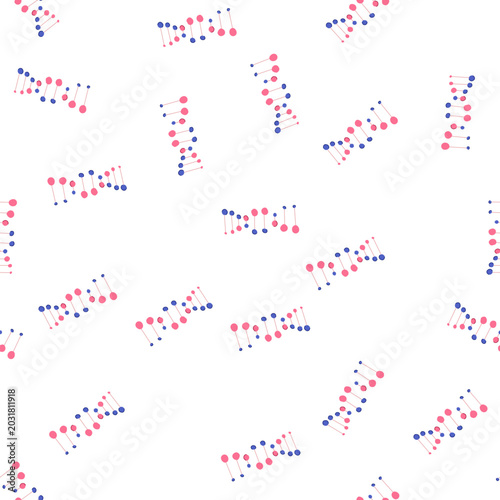 Foto pattern genome dna spiral cartoon