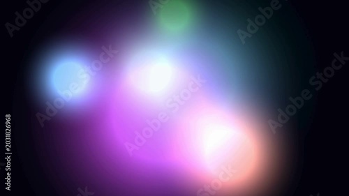 Colorful Abstract Blur Light Gradient Motion Background Soft Glow Loop video 4k
