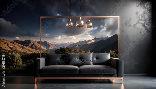 Photorealistic 8K Image of Volumetric Obsidian Vapour and Radiant Rose Energy