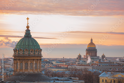 Bilde på lerret View of Kazan and St