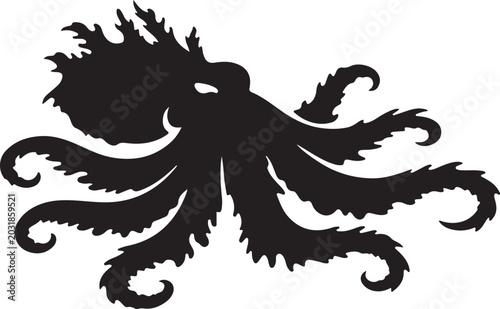 octopus vector