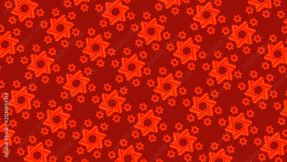 Fototapeta premium Seamless Geometric Star Pattern for Modern Presentation and Business Background